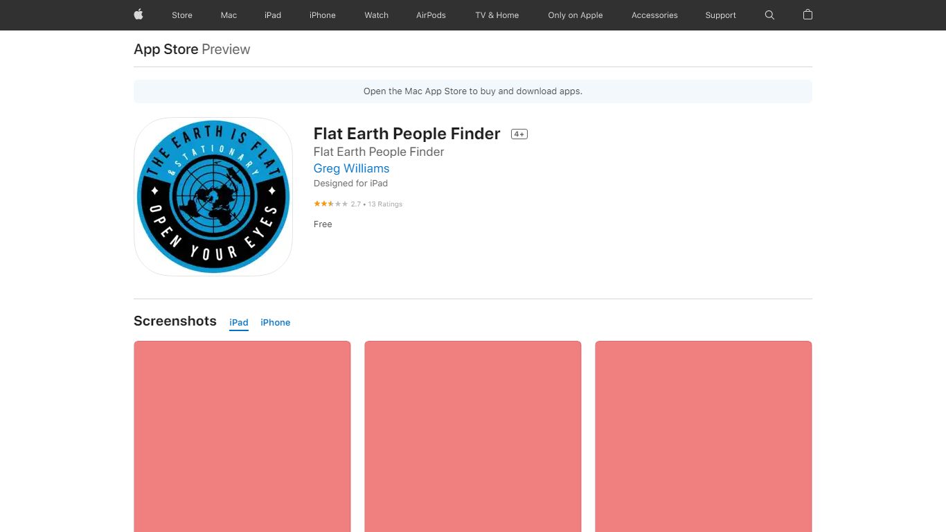 ‎Flat Earth People Finder on the App Store